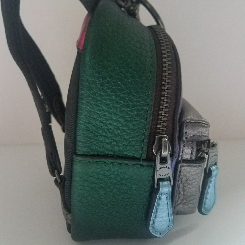 Coach/Leather Backpack Coin Purse - Picture 7 of 7